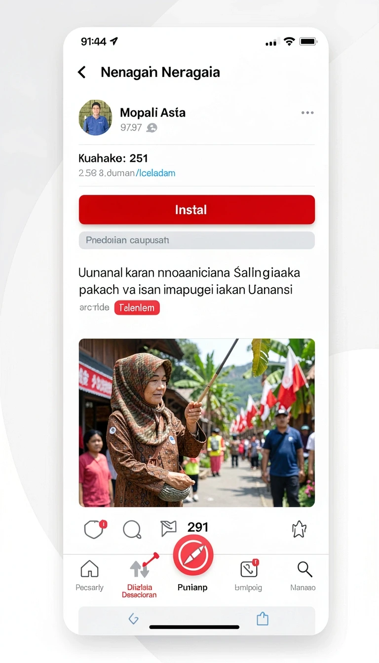 Beragam pilihan permainan menarik dalam aplikasi wiranaga APK Versi Terbaru untuk Android 2026.