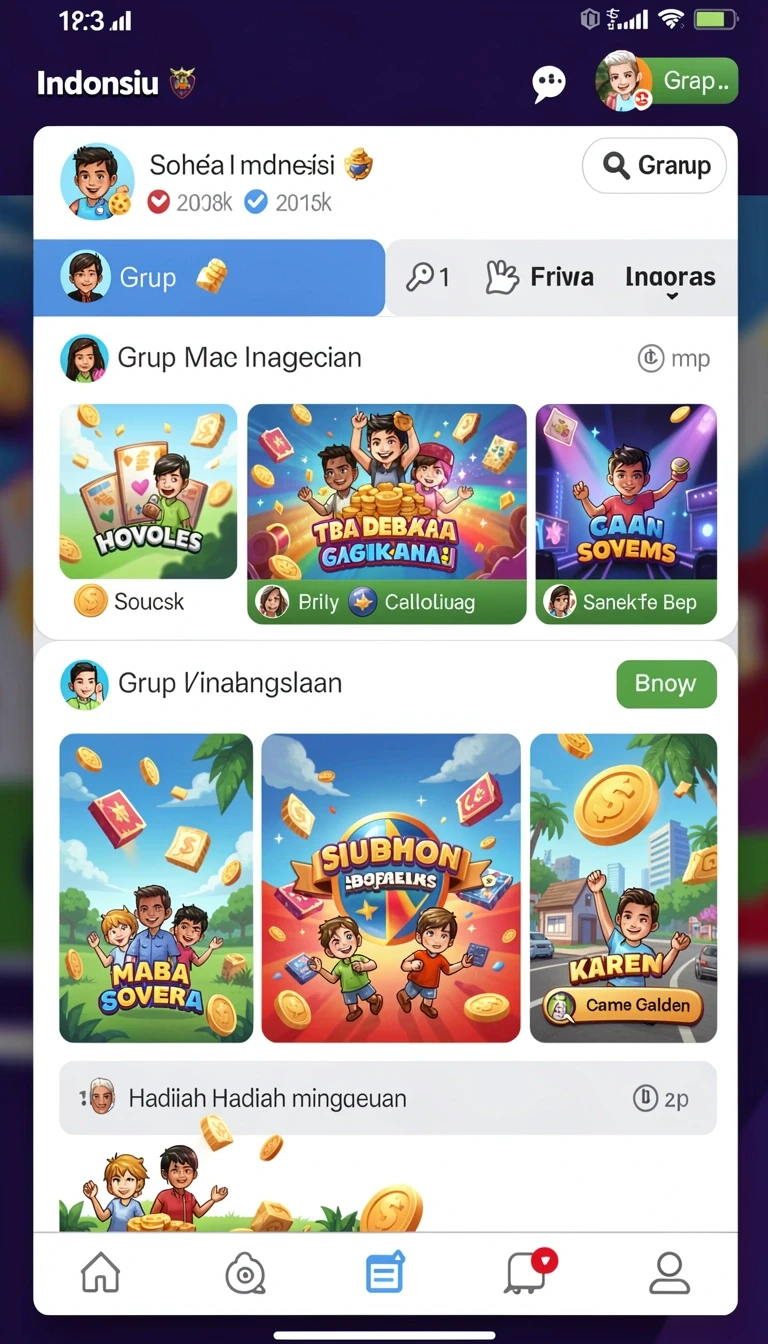 Beragam pilihan permainan menarik dalam aplikasi Aplikasi oce69 Terpercaya untuk Android.