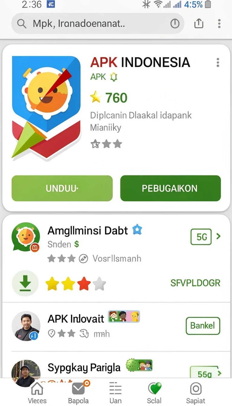 Beragam pilihan permainan menarik dalam aplikasi Cara Pasang open di HP Android dengan Benar.